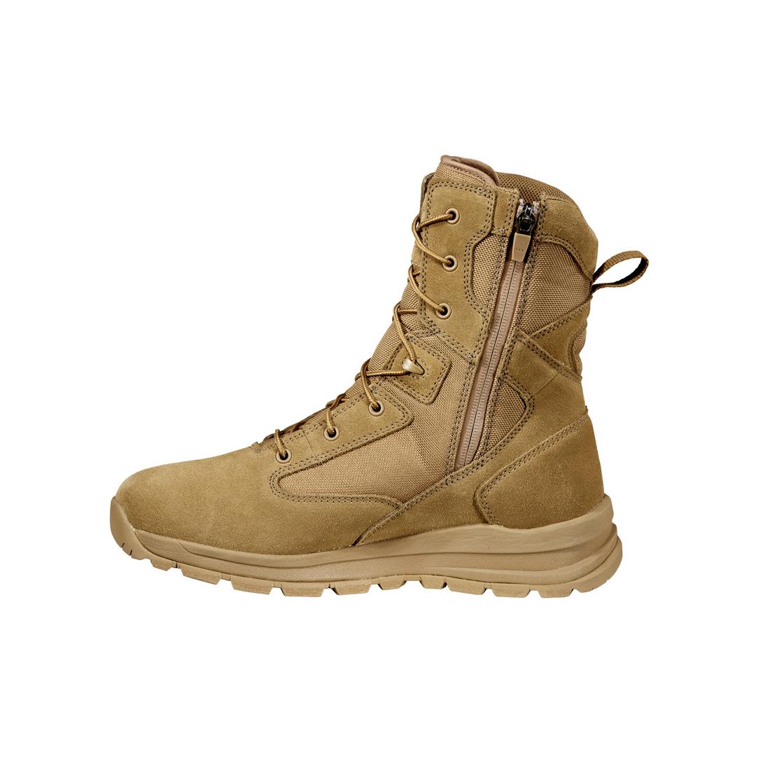 8" Gilmore Waterproof Side Zip Soft Toe Boot Coyote - Image 6