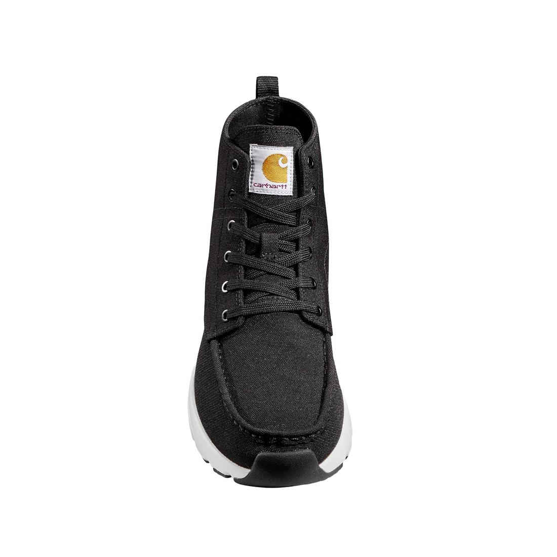 Haslett 5 Inch Soft-Toe Canvas Moc Toe Chukka Boot Black - Image 4