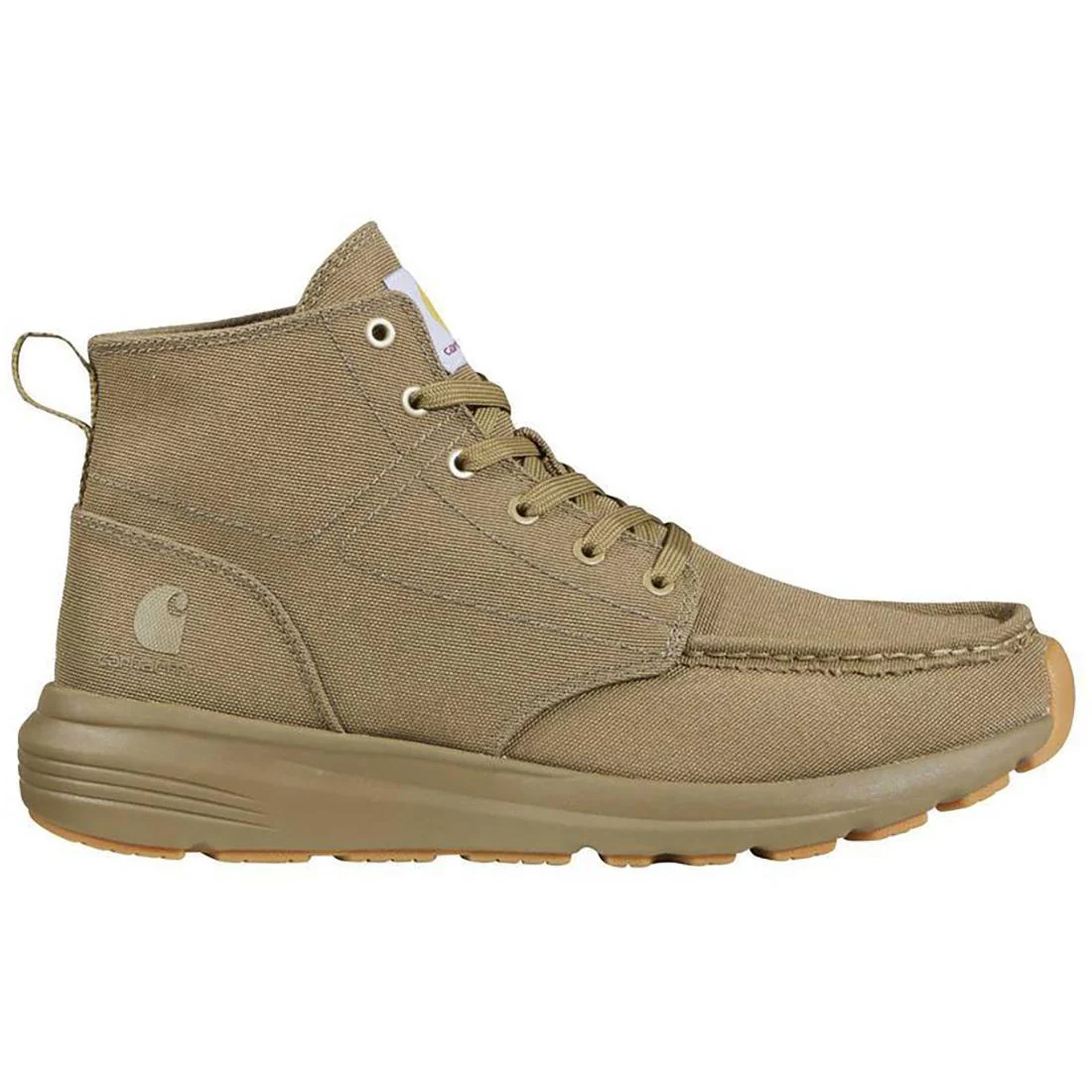 5" Haslett Moc Toe Canvas Soft-Toe Chukka Coyote
