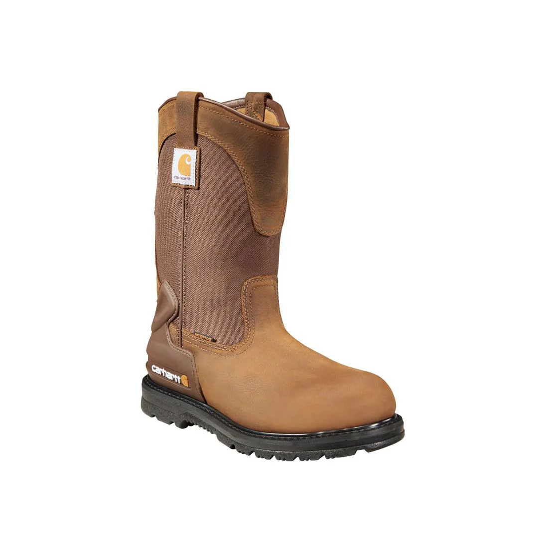 11" Heritage Soft-Toe Waterproof Wellington Pull-On Boot Brown - Image 2