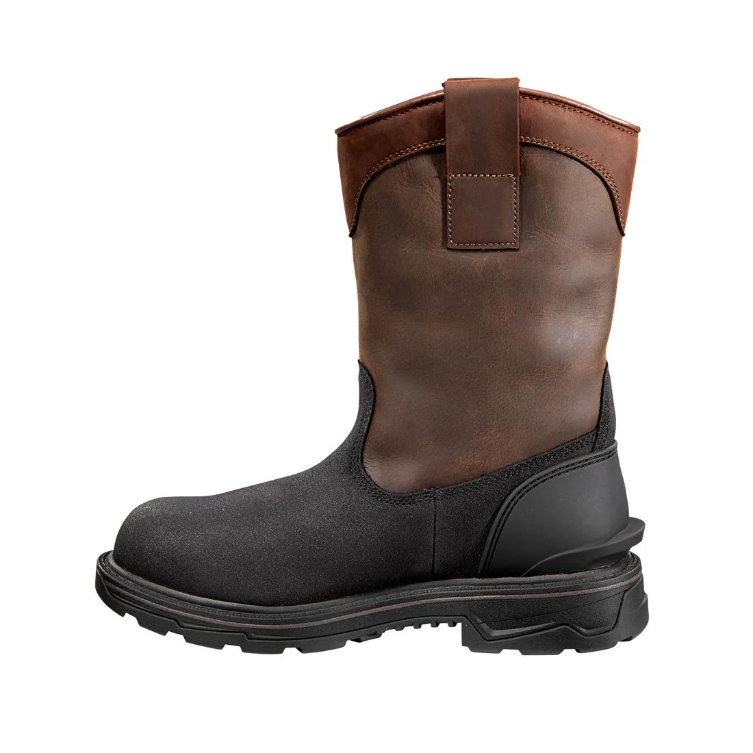11" Ironwood Alloy-Toe Waterproof Insulated Wellington Pull-On Work Boot Dark Brown/Black - Image 6