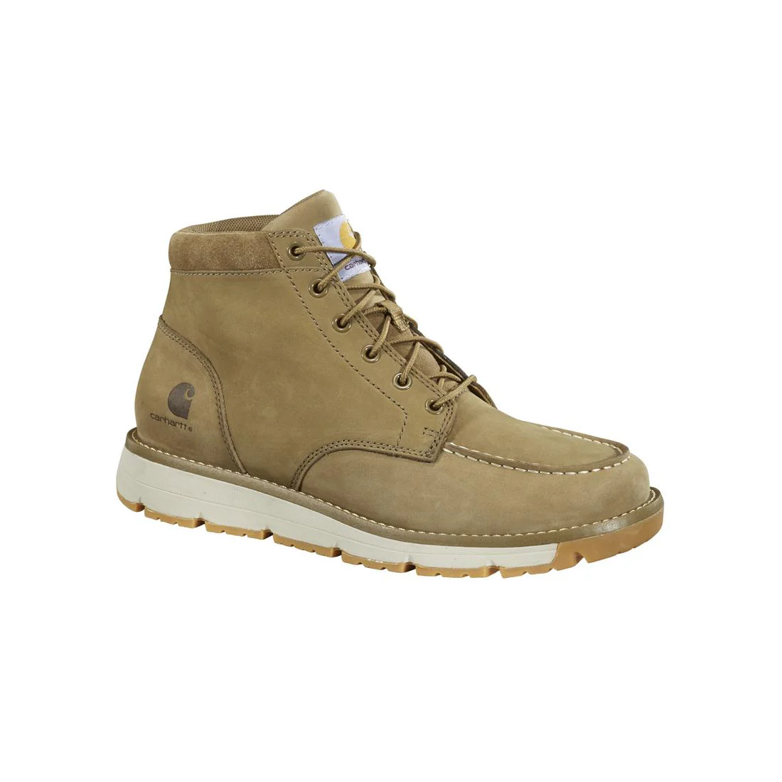 5" Millbrook Moc Wedge Steel Toe Work Boot Coyote - Image 2