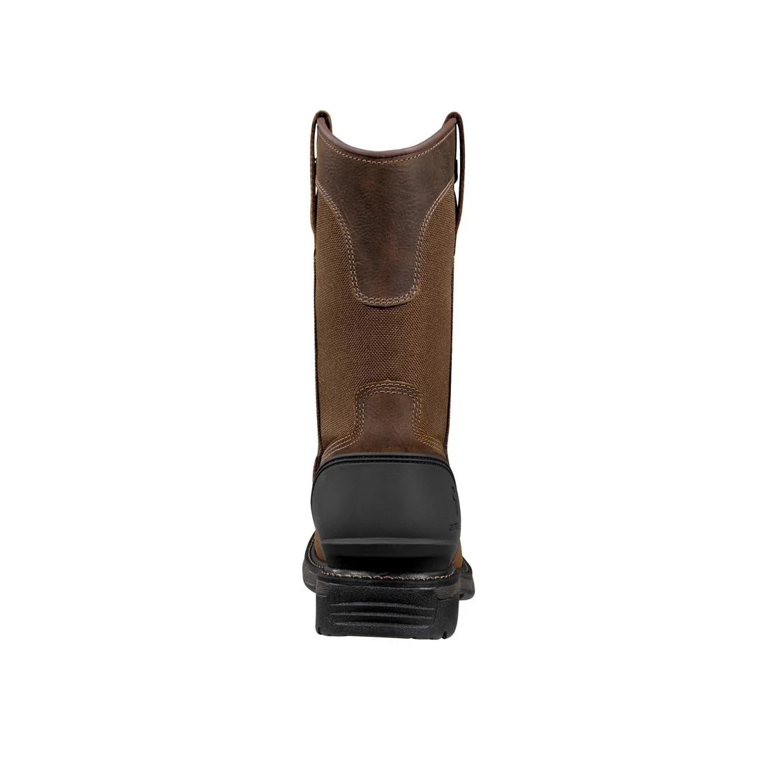 11" Montana Soft-Toe Water Resistant Square Toe Wellington Boot Brown - Image 5