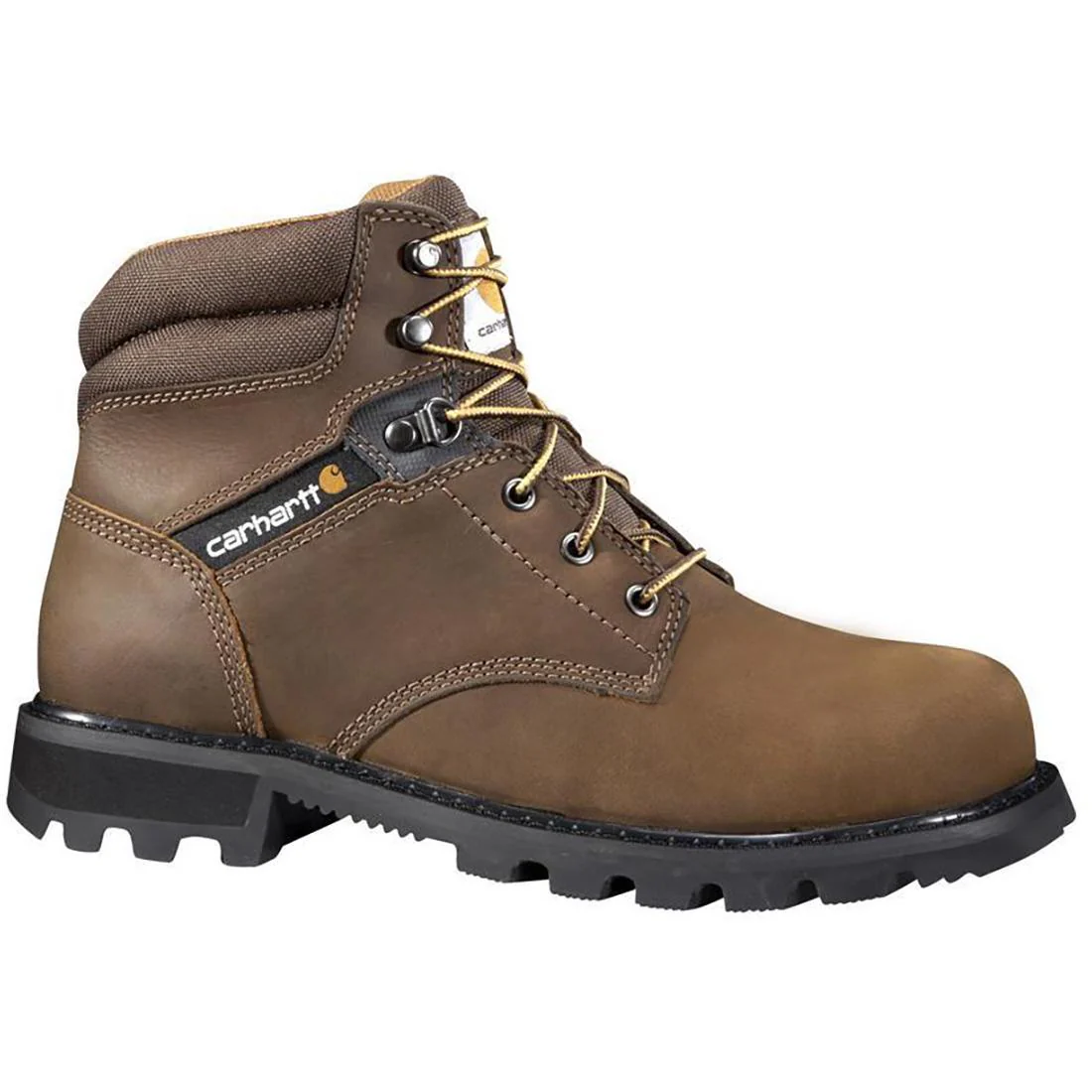 6" Traditional Welt Work Soft Toe Boot Brown