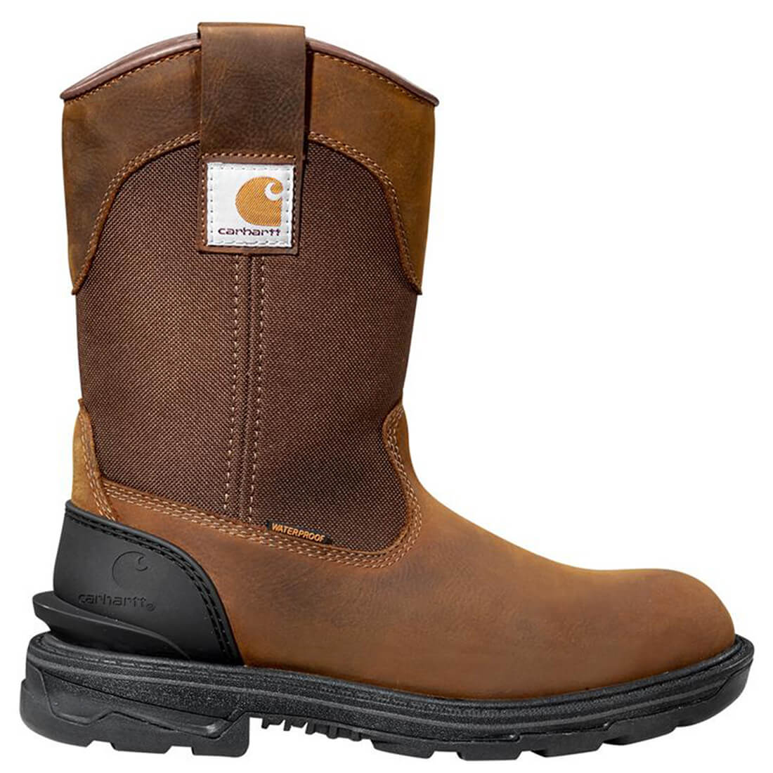 11" Women's Ironwood Soft-Toe Waterproof Wellington Pull-On Boot Brown