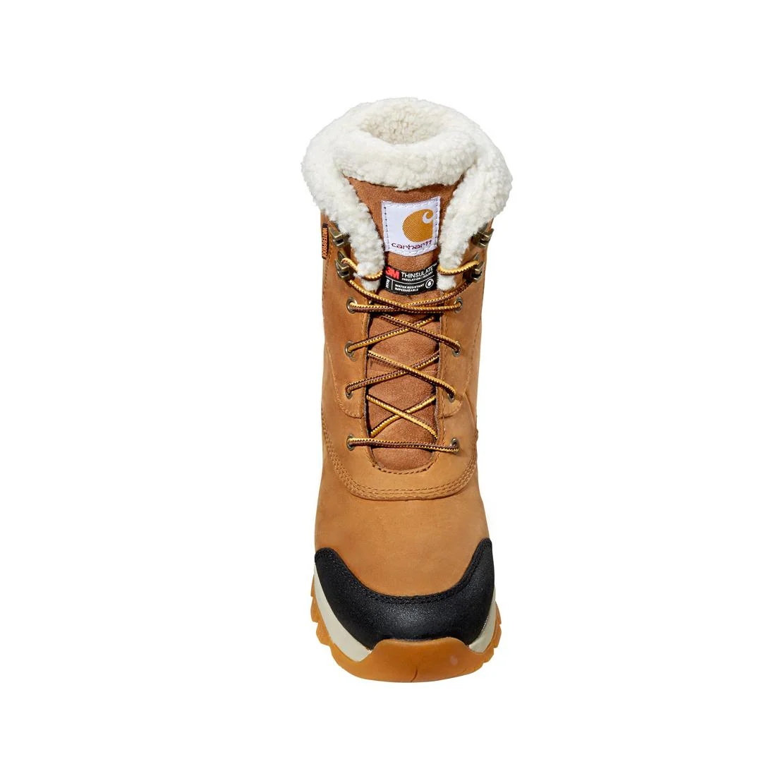 8" Women's Pellston Waterproof Insulated Winter Soft Toe Boot Light Brown - Image 4