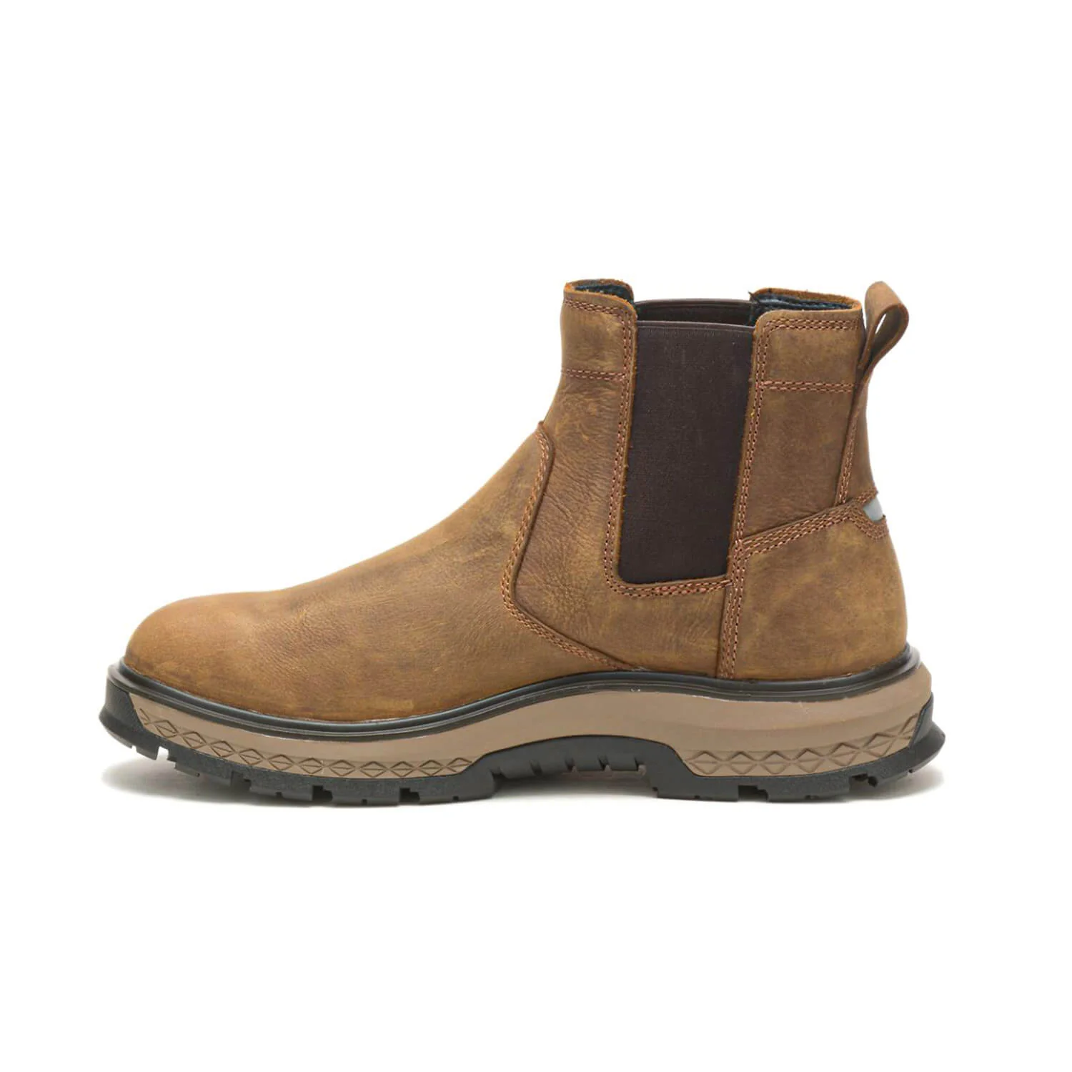 Exposition Alloy-Toe Chelsea Work Boot Brown - Image 6