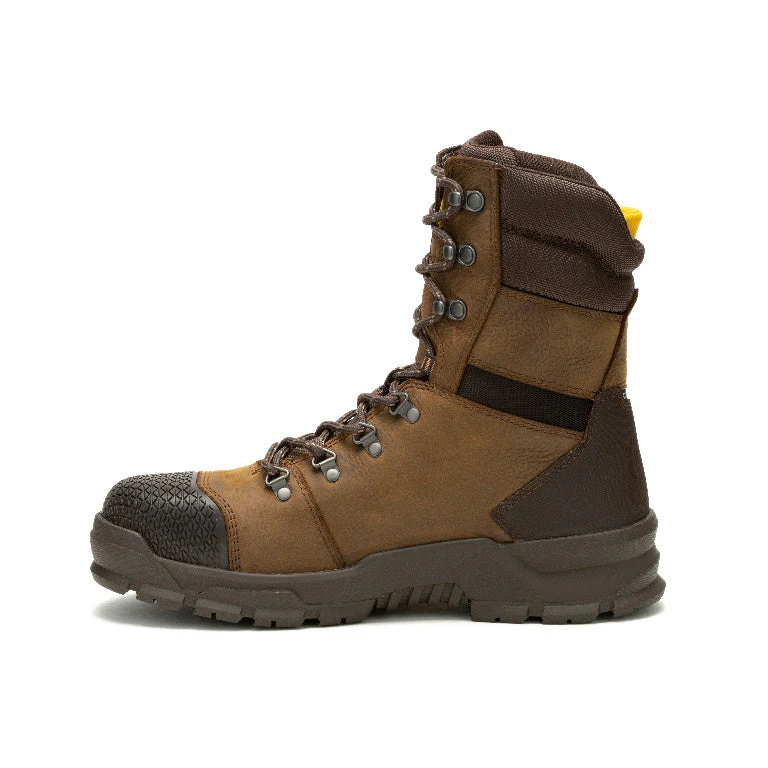 Accomplice X 8 Inch Steel-Toe Waterproof Work Boot Brown - Image 7