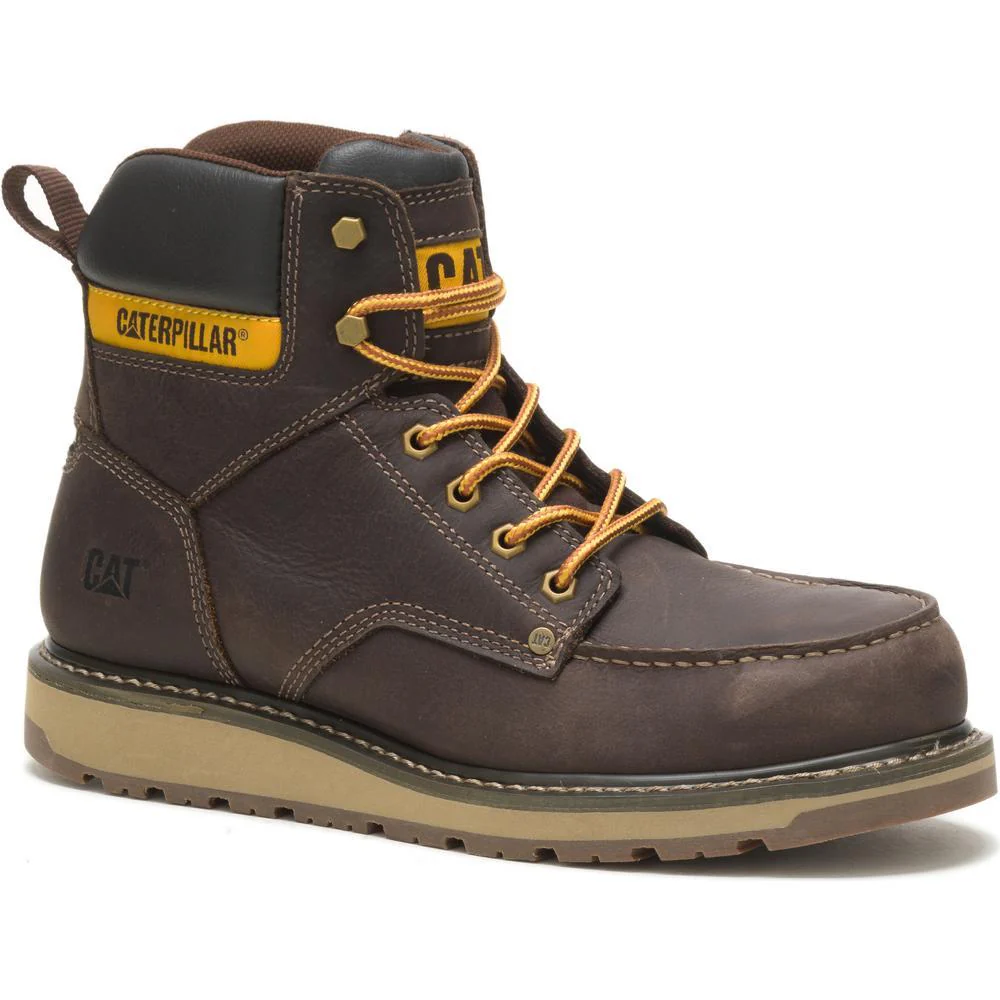 Calibrate Steel-Toe Work Boot Dark Brown - Image 2