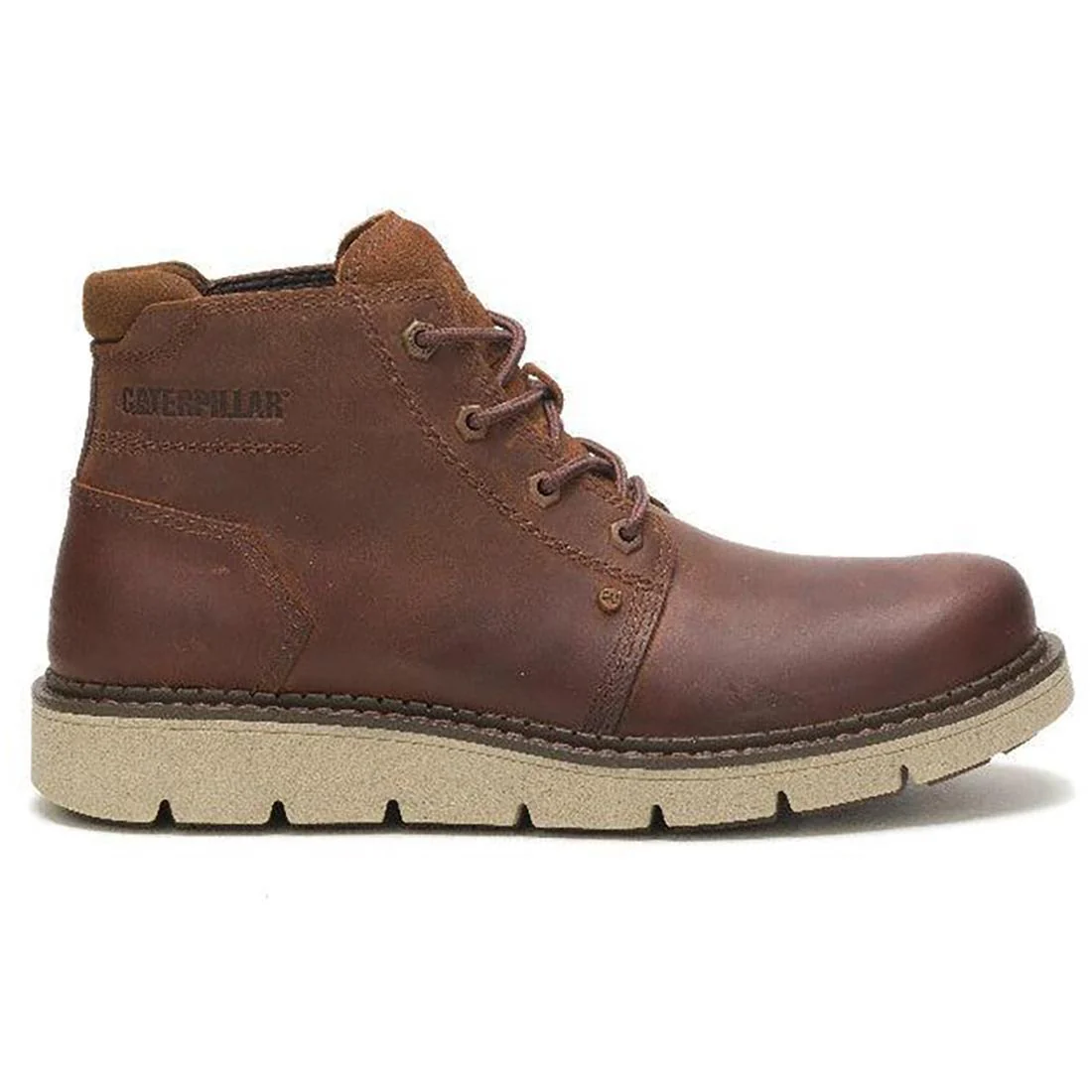 Covert Soft-Toe Waterproof Mid Boot Leather Brown