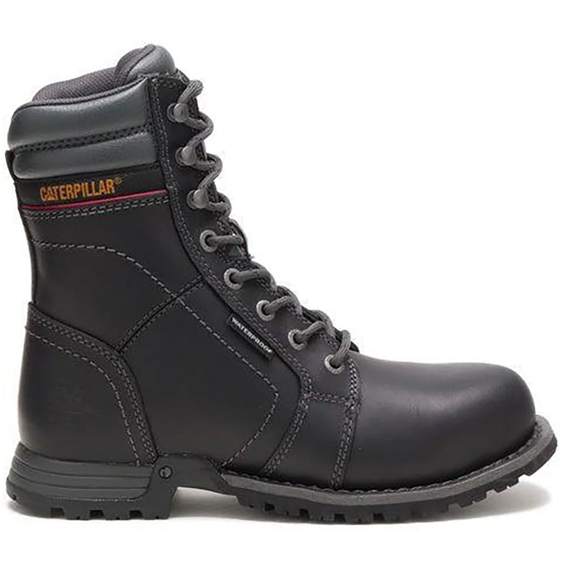 Echo Women’s Steel-Toe Waterproof Work Boot Black
