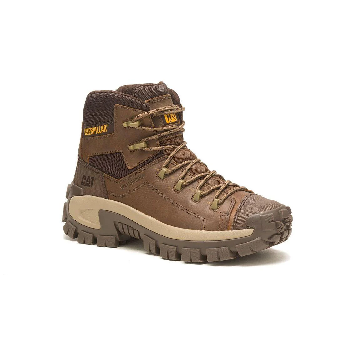 Invader Soft-Toe Waterproof Hiker Boot Light Brown - Image 2