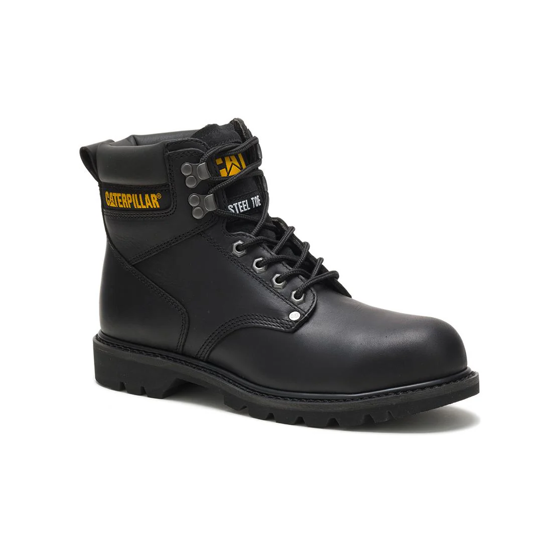 Second Shift Steel-Toe Work Boot Black - Image 2