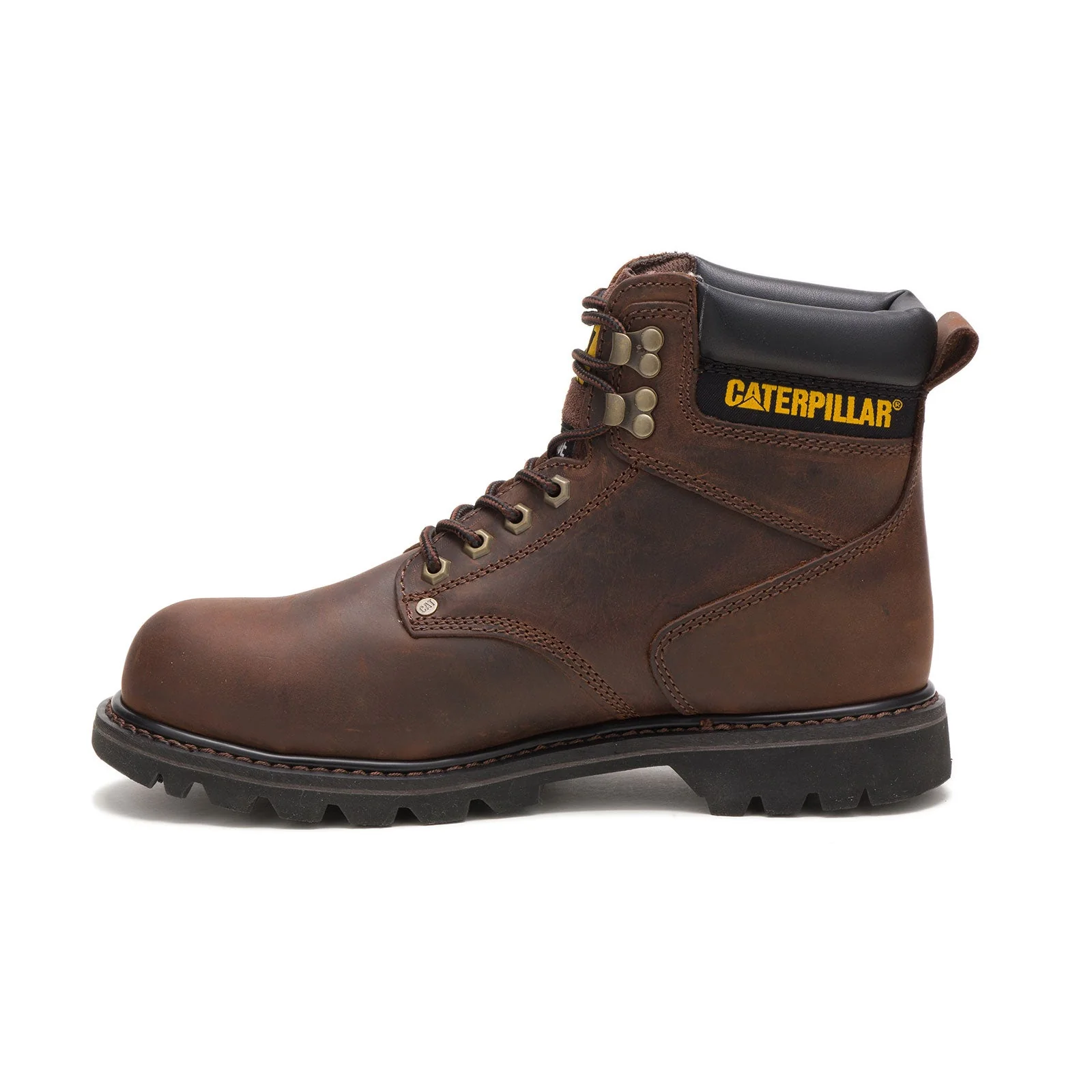 Second Shift Steel-Toe Work Boot Dark Brown - Image 6