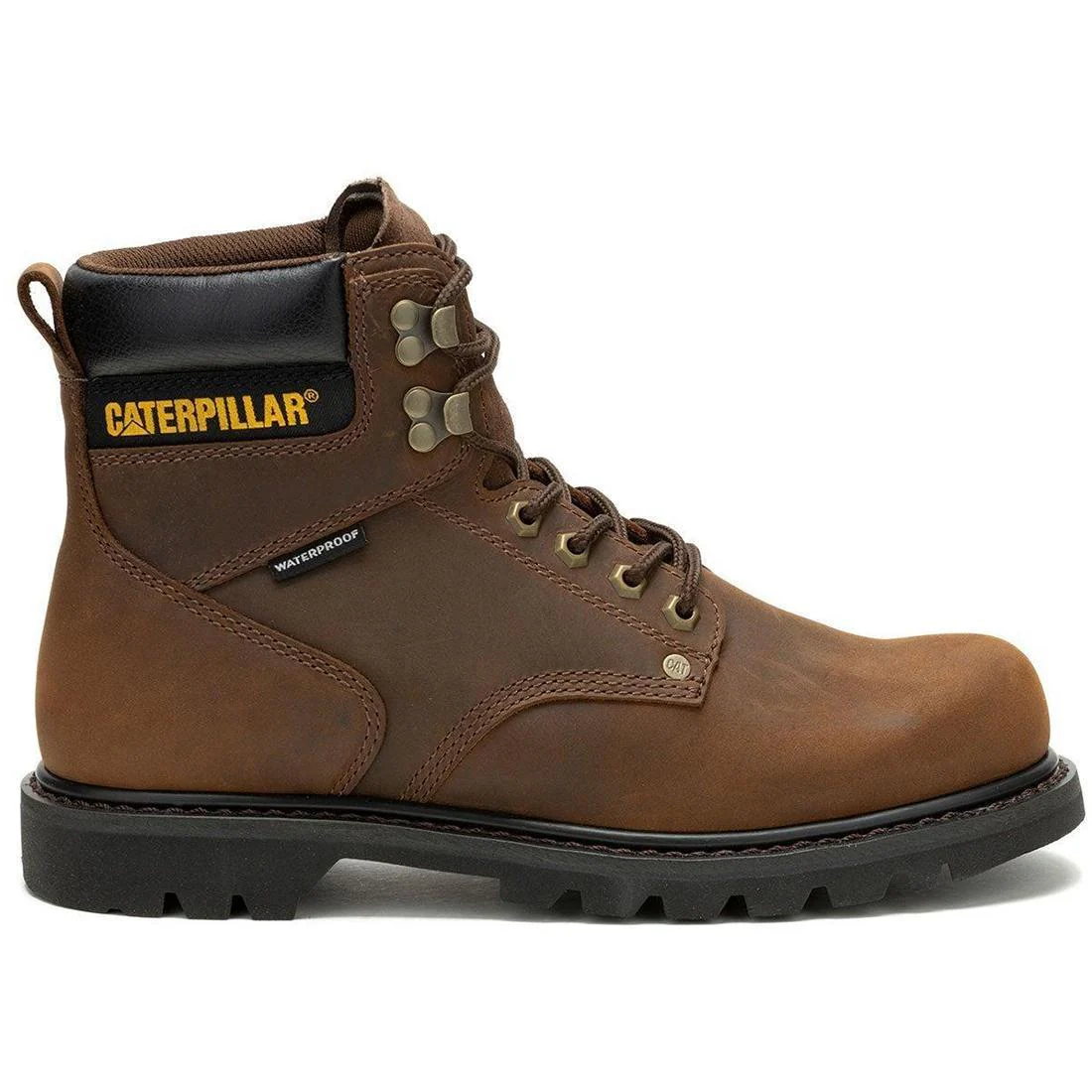 Second Shift Soft-Toe Waterproof Work Boot Dark Brown
