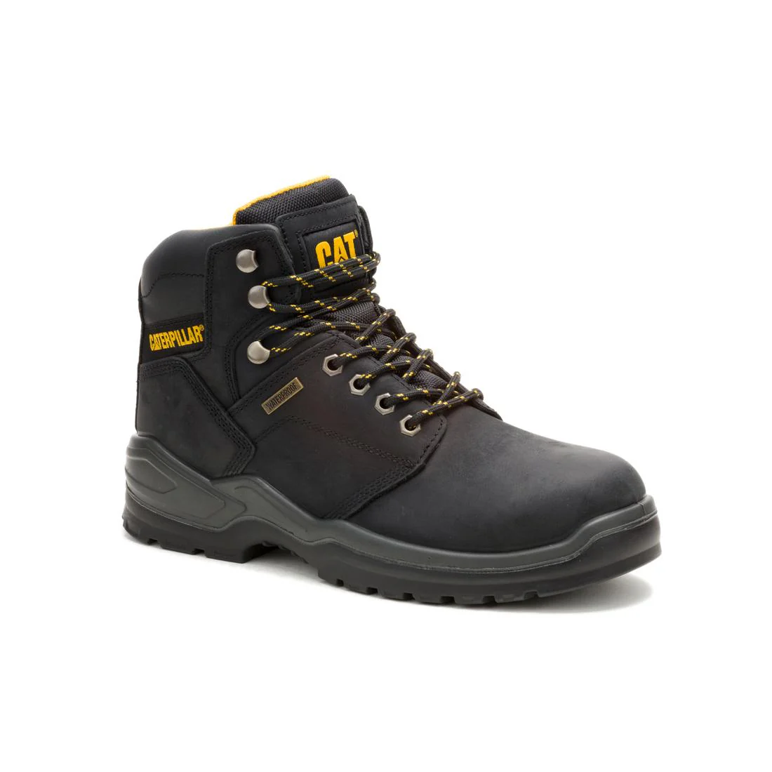 Striver Waterproof Steel-Toe Boots Black - Image 2
