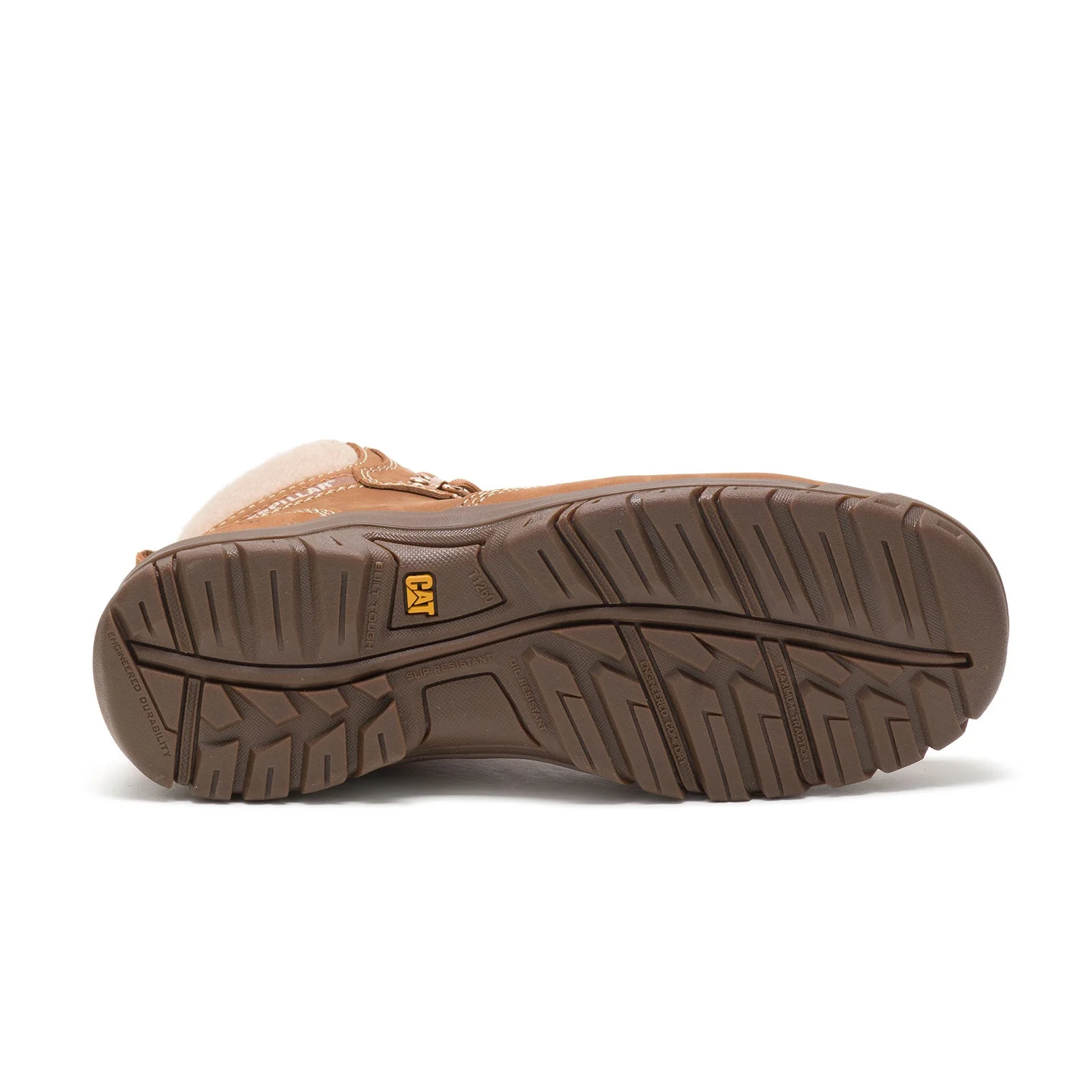 Tess Women’s Steel-Toe Work Boot Brown - Image 2