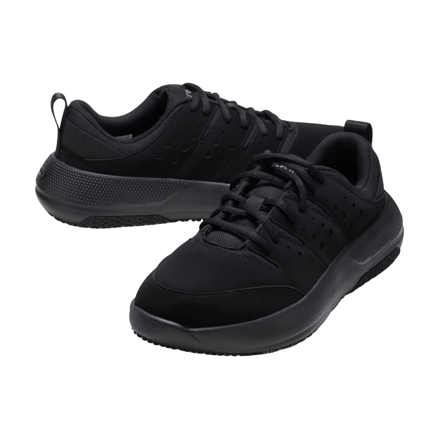 Women's On the Clock Slip Resistant Sneaker Black - Image 6
