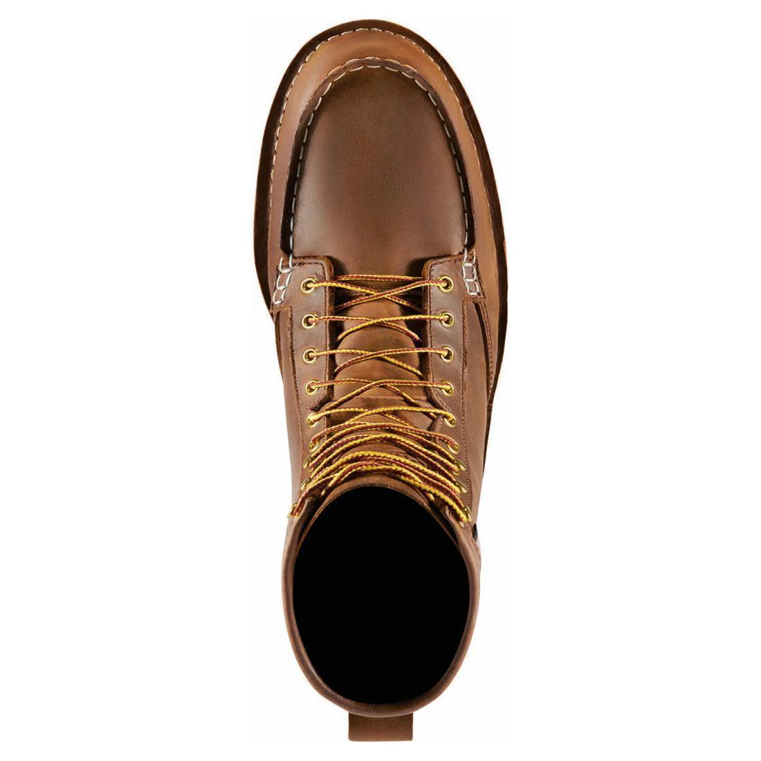 Bull Run 8" Moc Toe Soft Toe Work Boot Tobacco - Image 4