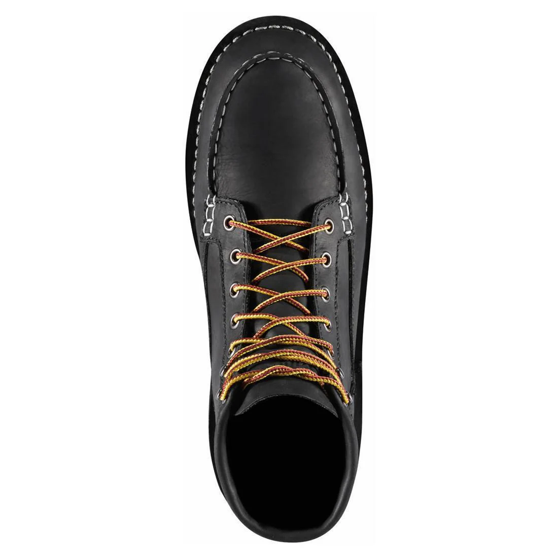 Bull Run Moc Toe 6" Steel Toe Work Boot Black - Image 4