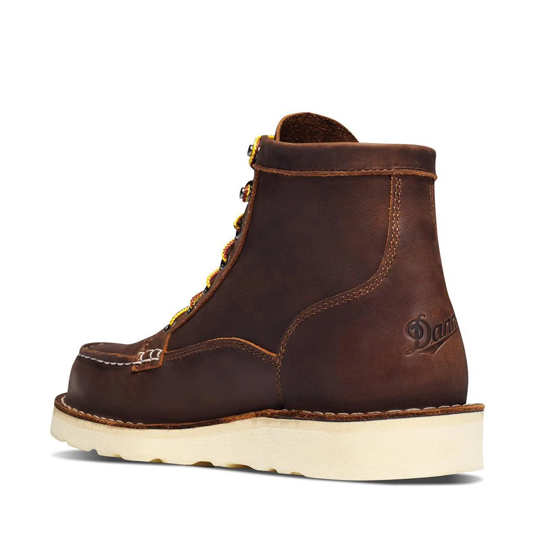 Bull Run Moc Toe 6" Soft Toe Work Boot Brown - Image 5