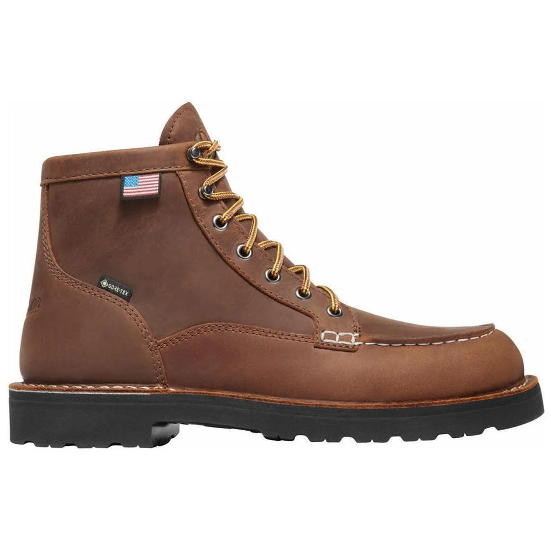 Bull Run Moc Toe 6" GORE-TEX Steel Toe Work Boot Tobacco