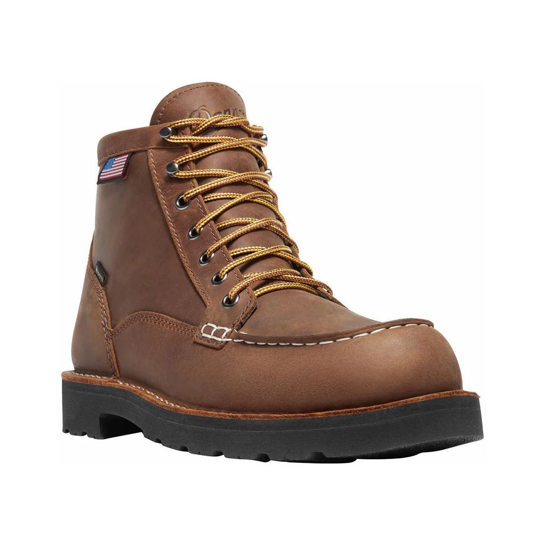Bull Run Moc Toe 6" GORE-TEX Steel Toe Work Boot Tobacco - Image 2