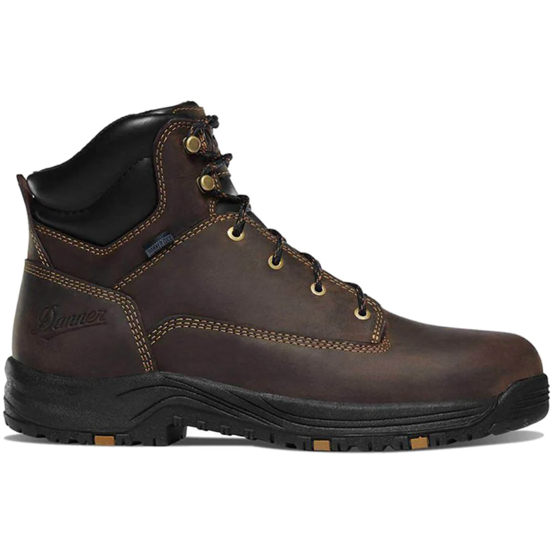 Caliper 6" Danner Dry Soft Toe Work Boot Brown