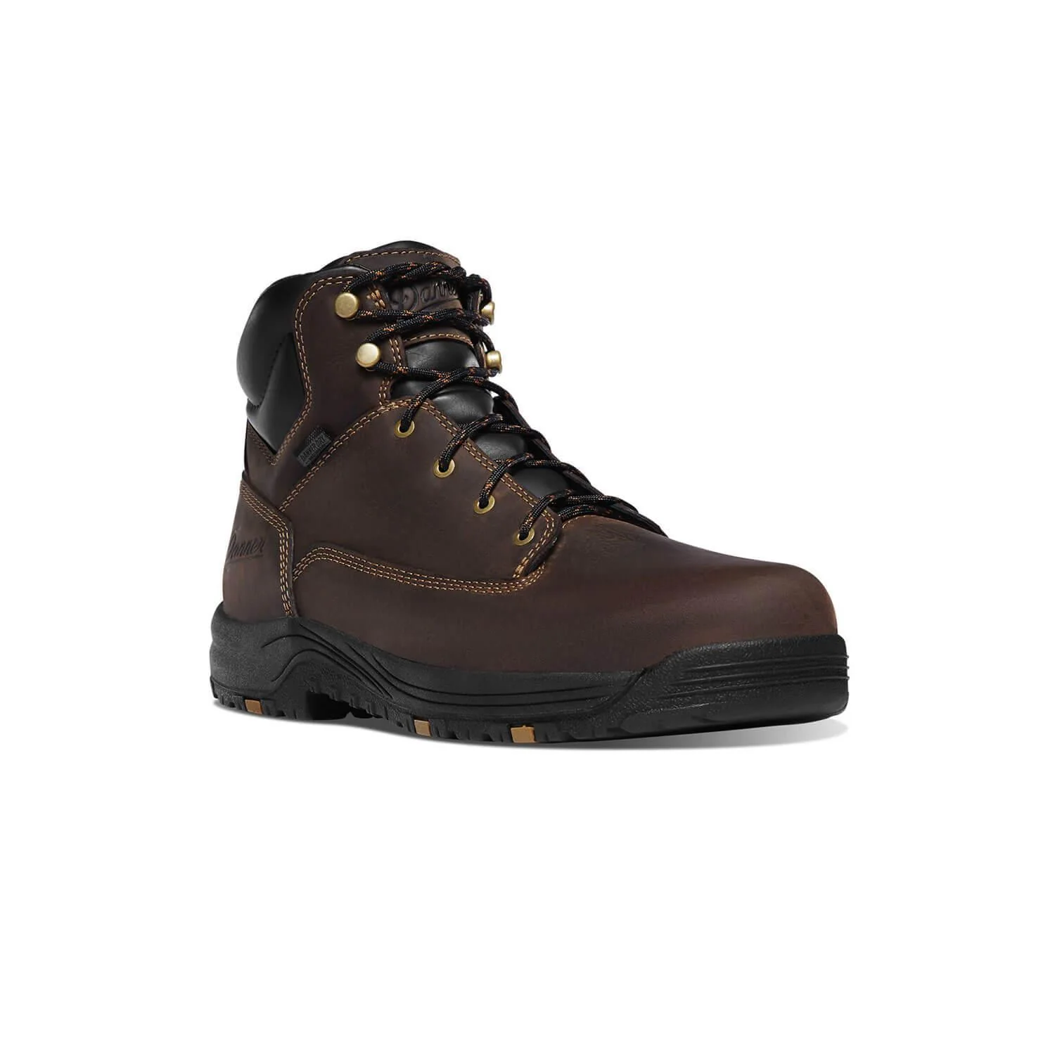 Caliper 6" Danner Dry Soft Toe Work Boot Brown - Image 2