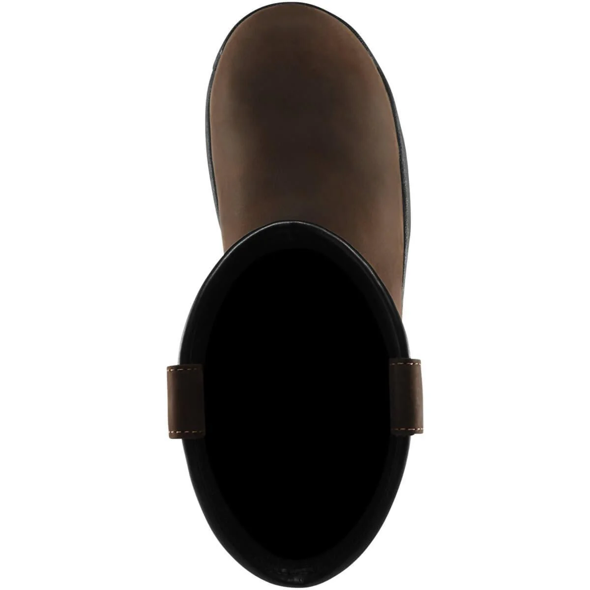 Caliper 10" Wellington Danner Dry Alloy Toe Pull On Work Boot Brown - Image 4