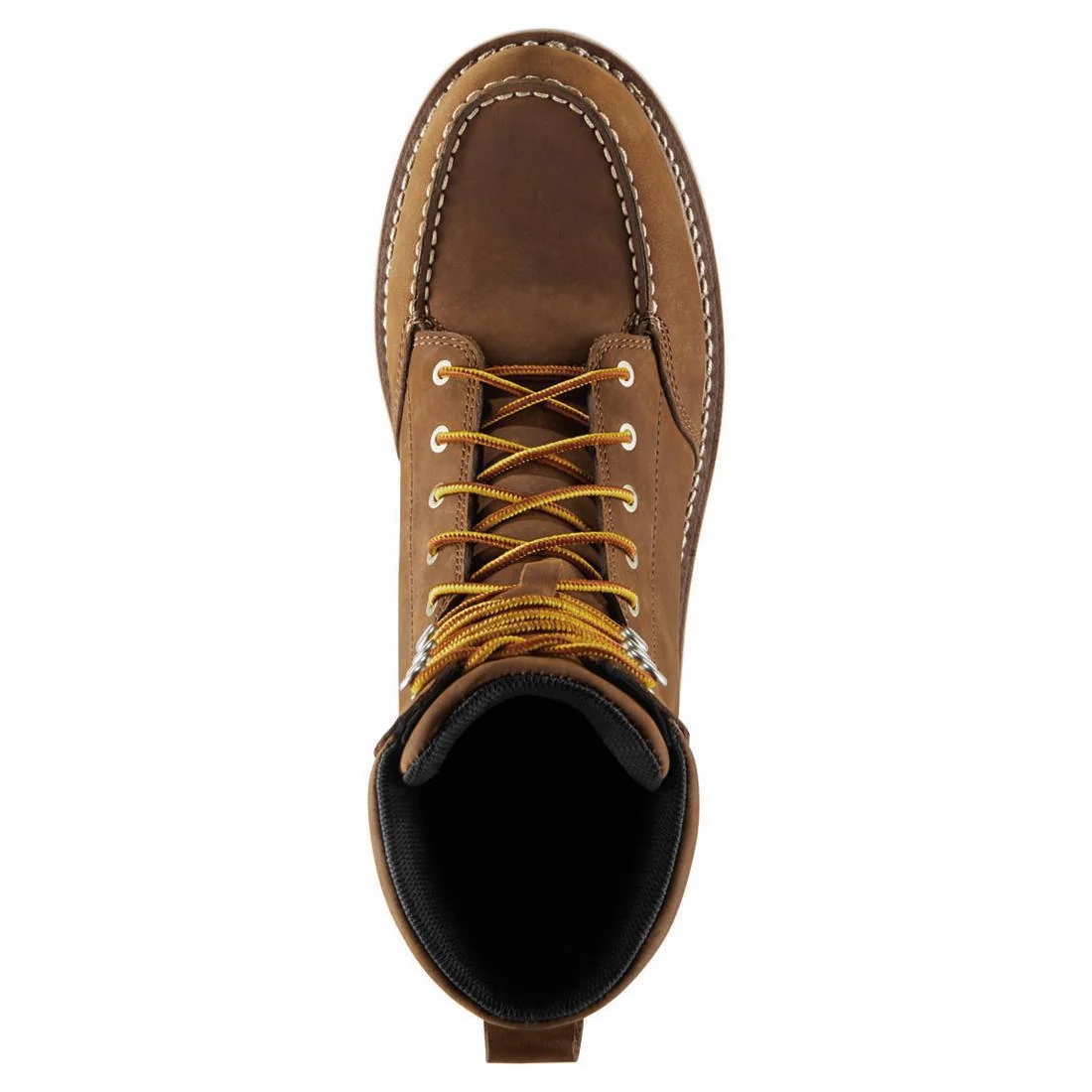 Cedar River Moc Toe 8" Soft Toe Work Boot Brown - Image 4