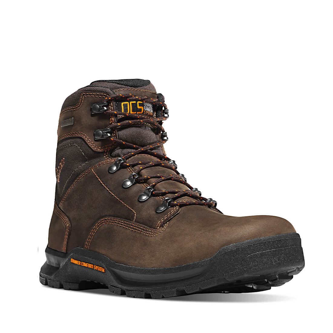 Crafter 6" Nano Toe Work Boot Brown - Image 2
