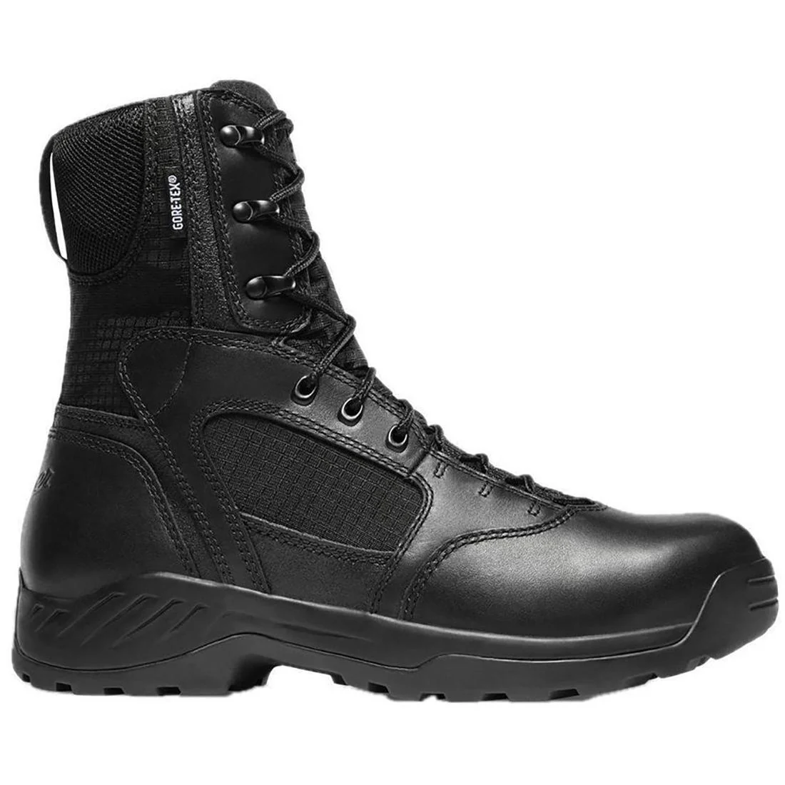 Kinetic Side-Zip 8" Tactical Boot Black