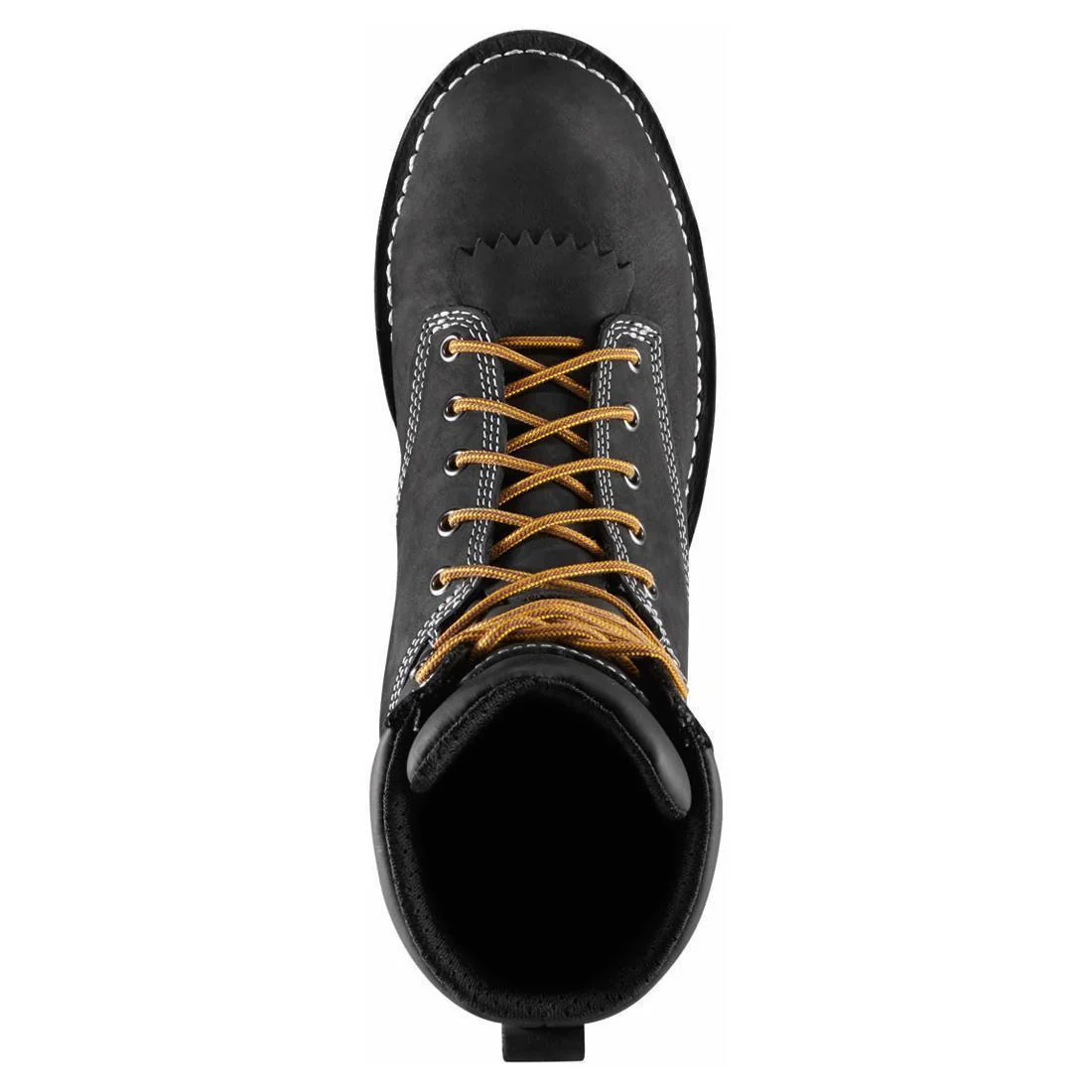 Logger 8" Soft Toe Work Boot Black - Image 4