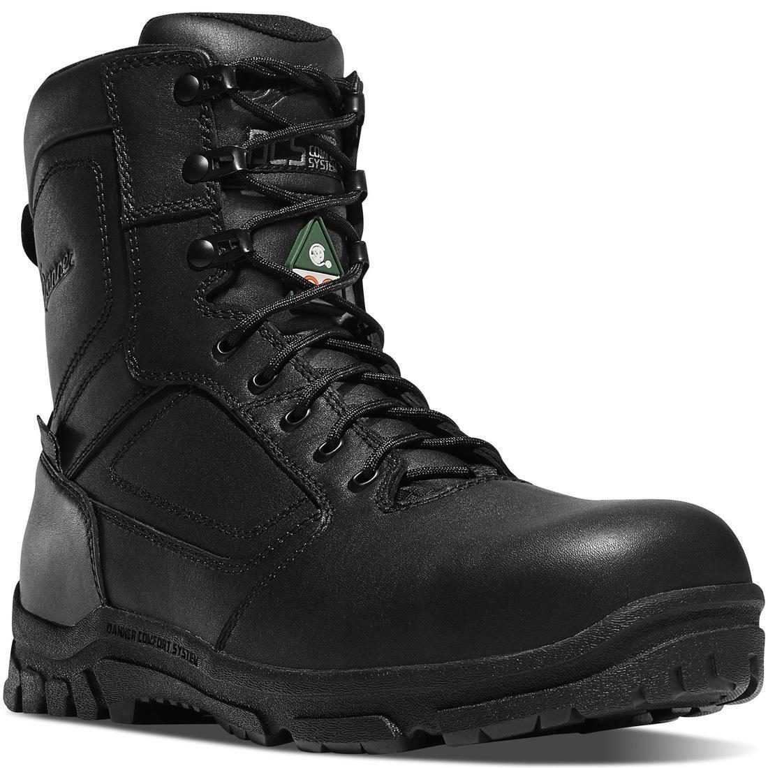 Lookout EMS/CSA Side-Zip 8" Nano Toe Tactical Boot Black - Image 2