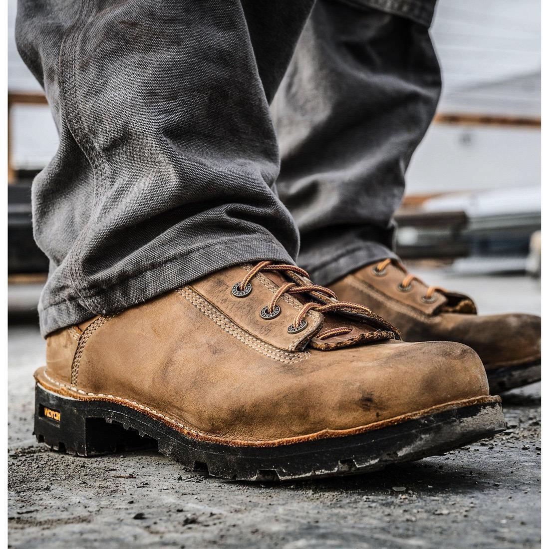 Quarry USA 8" 400G Nano Toe Work Boot Distressed Brown - Image 8