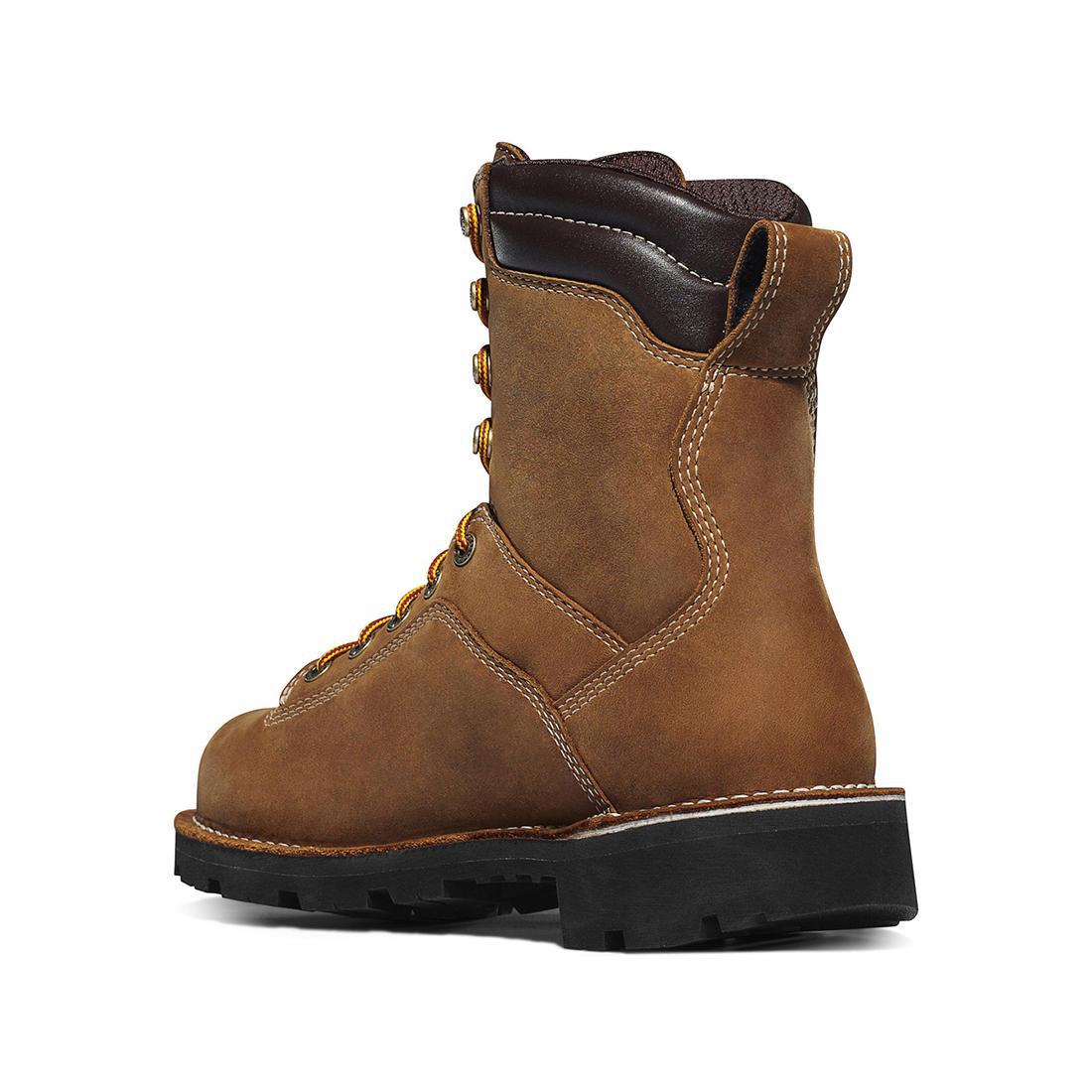 Quarry USA 8" Soft Toe Work Boot Distressed Brown - Image 5