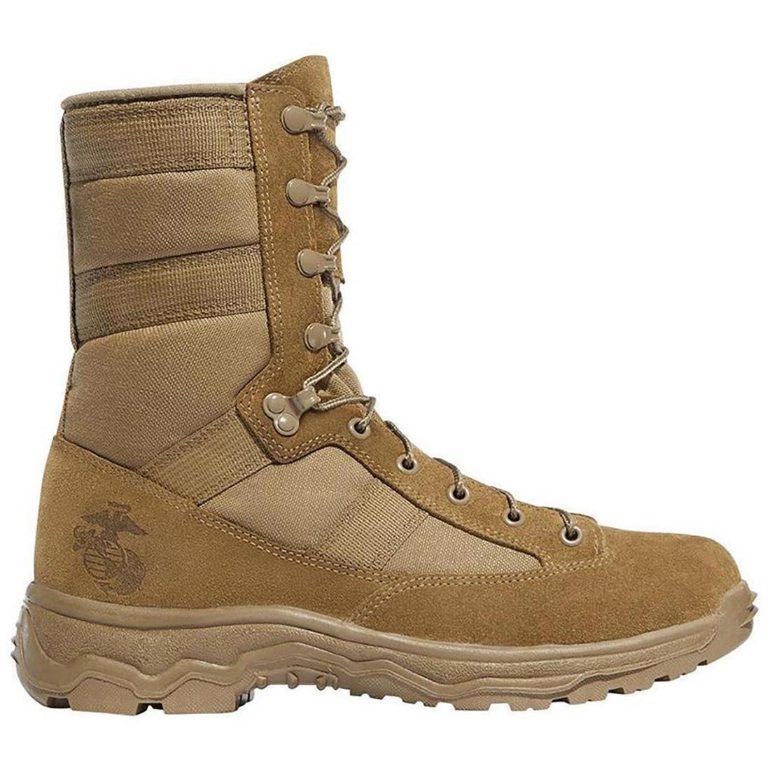 Reckoning 8" Hot Military Boot USMC Coyote