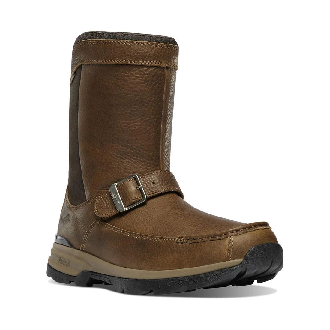 Recurve Rear-Zip 10" Moc-Toe Boot Light Brown - Image 2