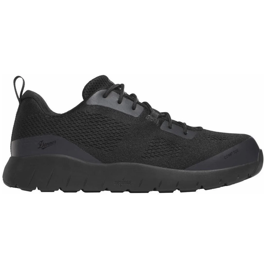 Run Time 3" ESD Nano Toe Work Shoe Black