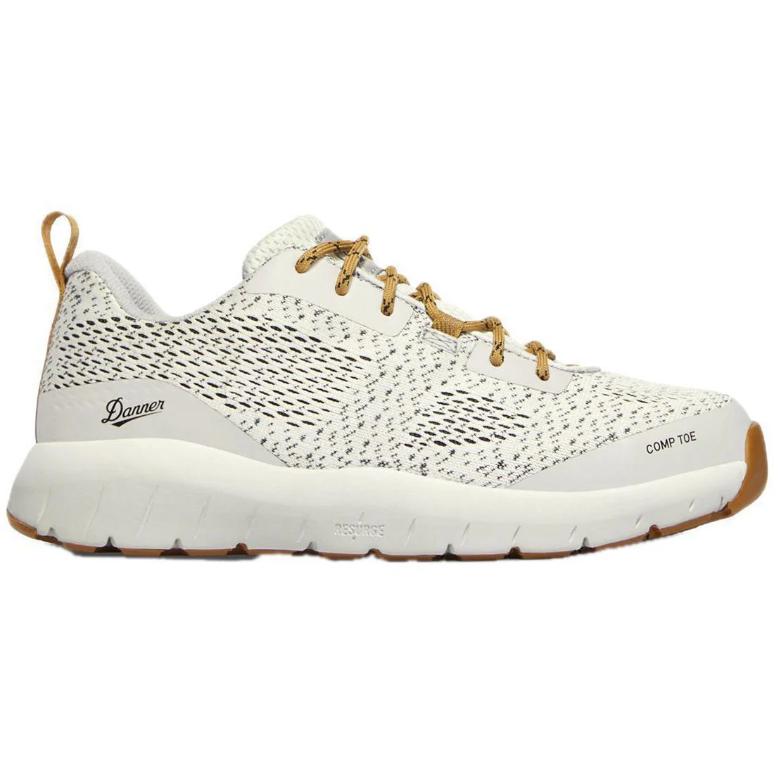 Run Time Women’s 3" Nano Toe Work Shoe Gray/White