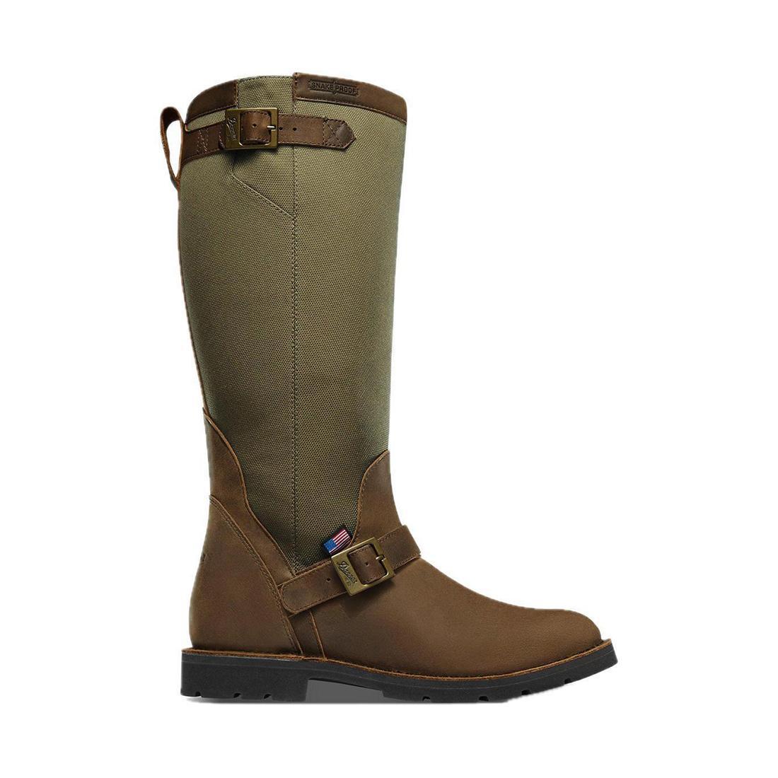 San Angelo Snake Boot 17" Brown