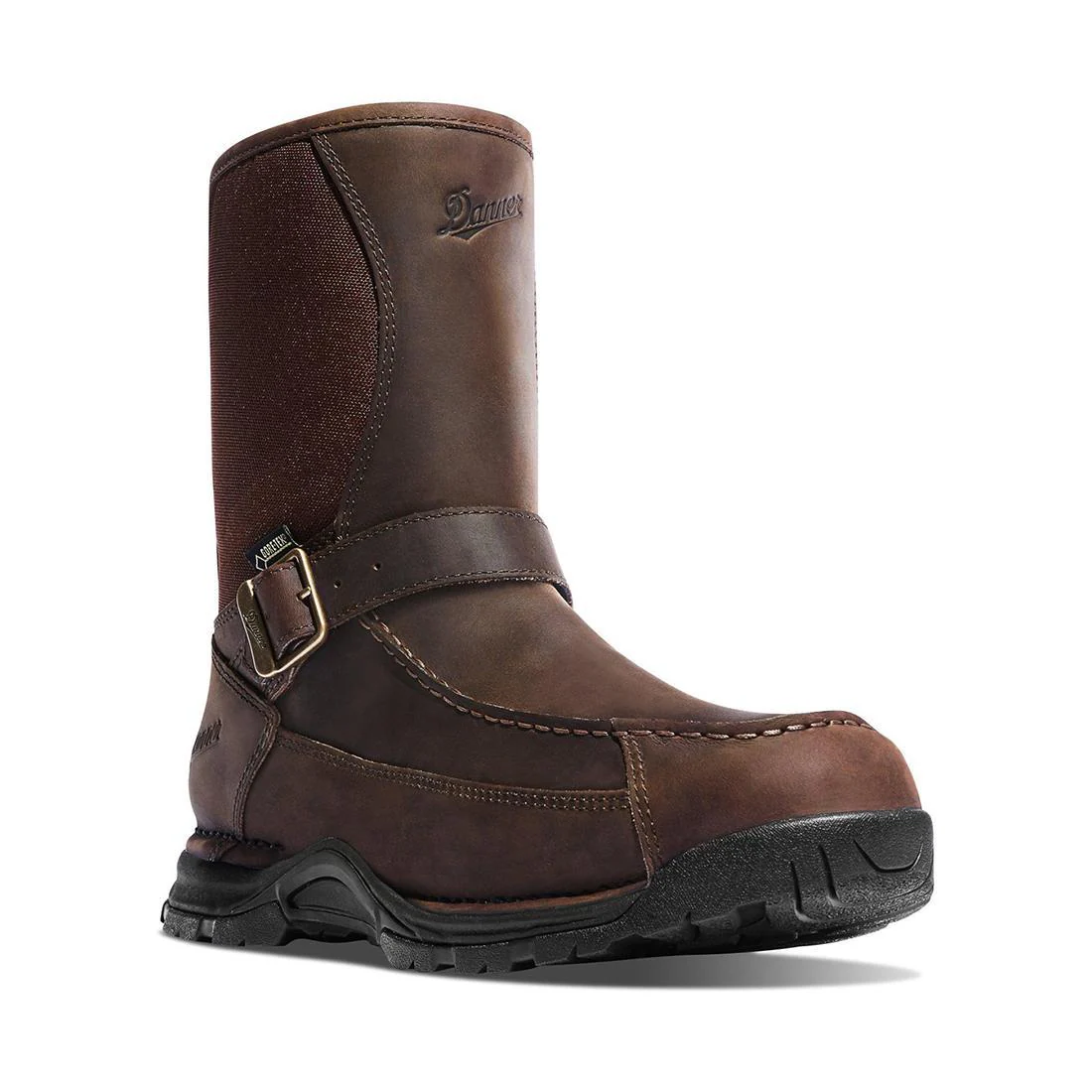 Sharptail Rear-Zip 10" Boot Dark Brown - Image 2