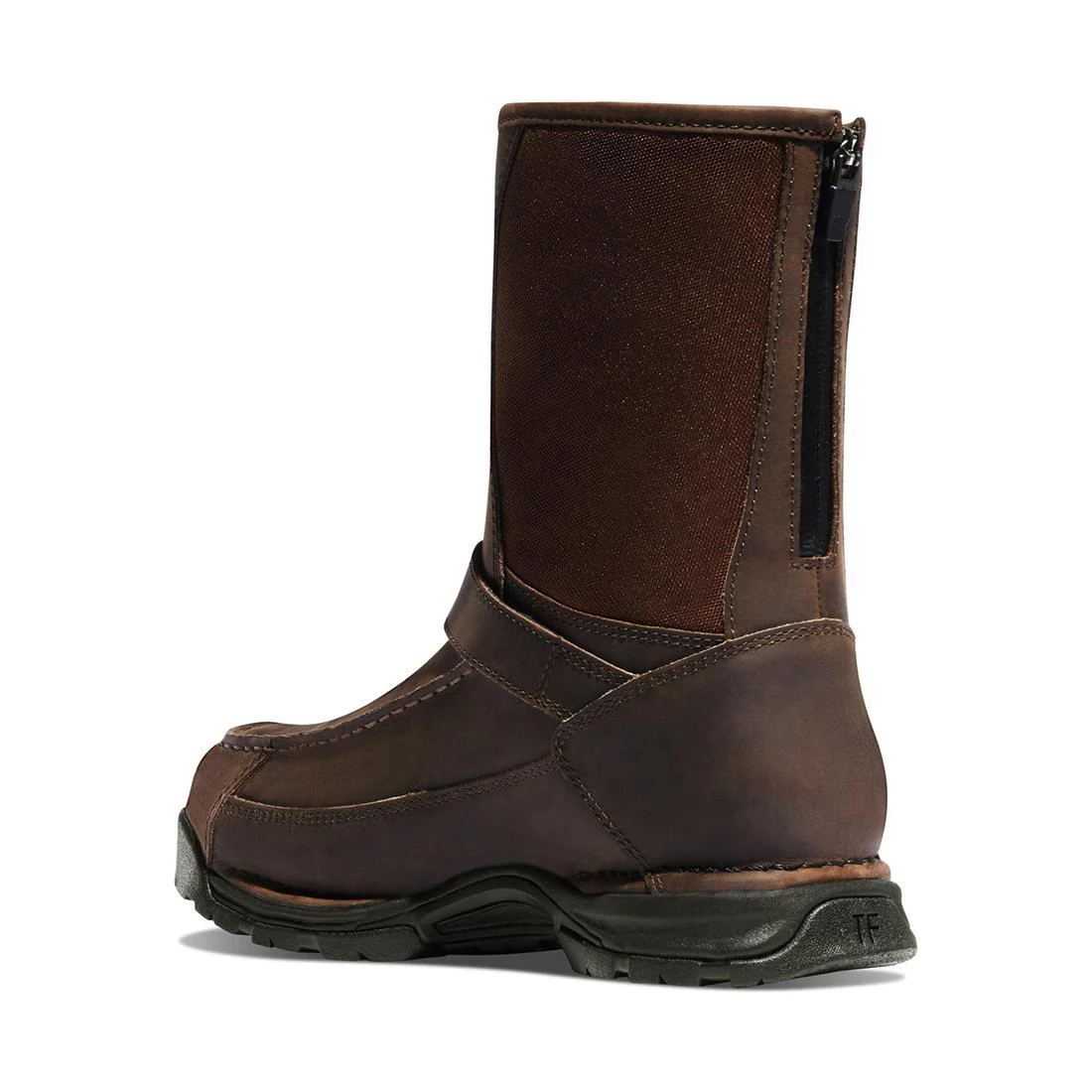 Sharptail Rear-Zip 10" Boot Dark Brown - Image 5