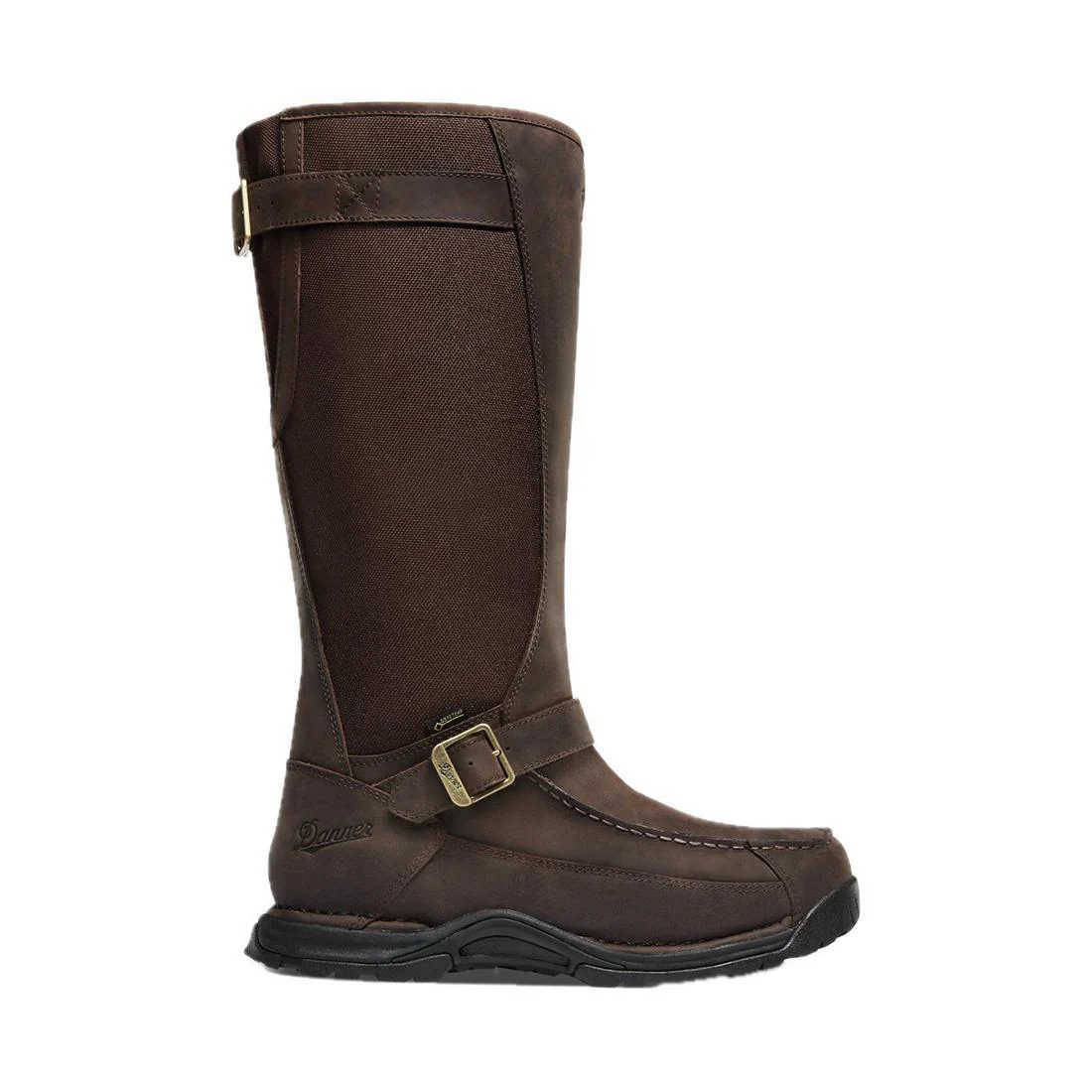 Sharptail Snake Boot 17" Dark Brown
