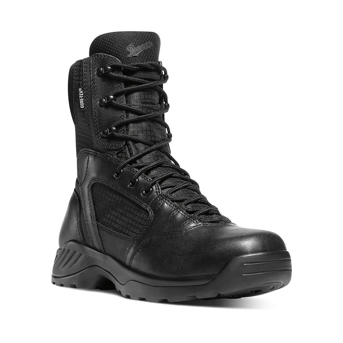StrikerBolt Side-Zip 8" Tactical Boot Black - Image 2