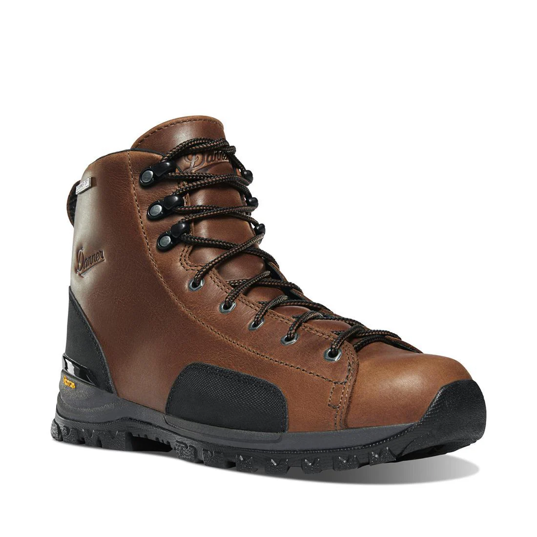 Stronghold 6" Soft Toe Work Boot Dark Brown - Image 2