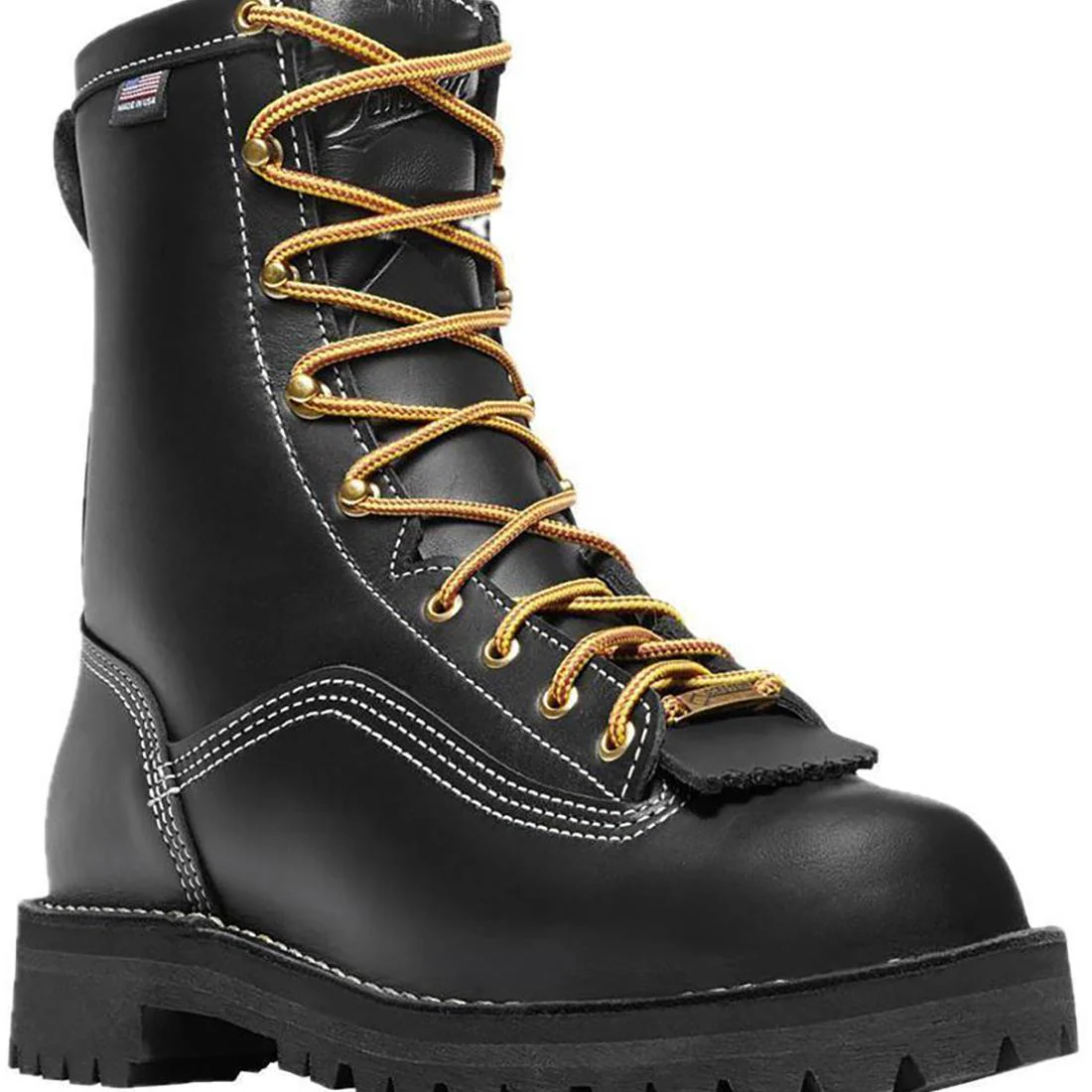 Super Rain Forest 8" Work Boot Black - Image 2