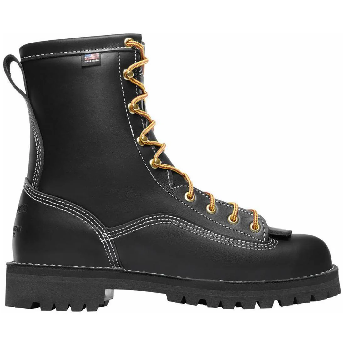 Super Rain Forest 8" 200G Work Boot Black