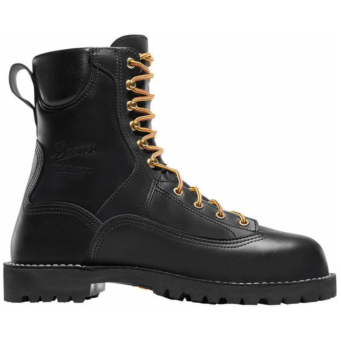Super Rain Forest 8" Nano Toe Work Boot Black